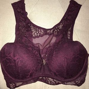 PINK Victoria’s Secret burgundy bralette